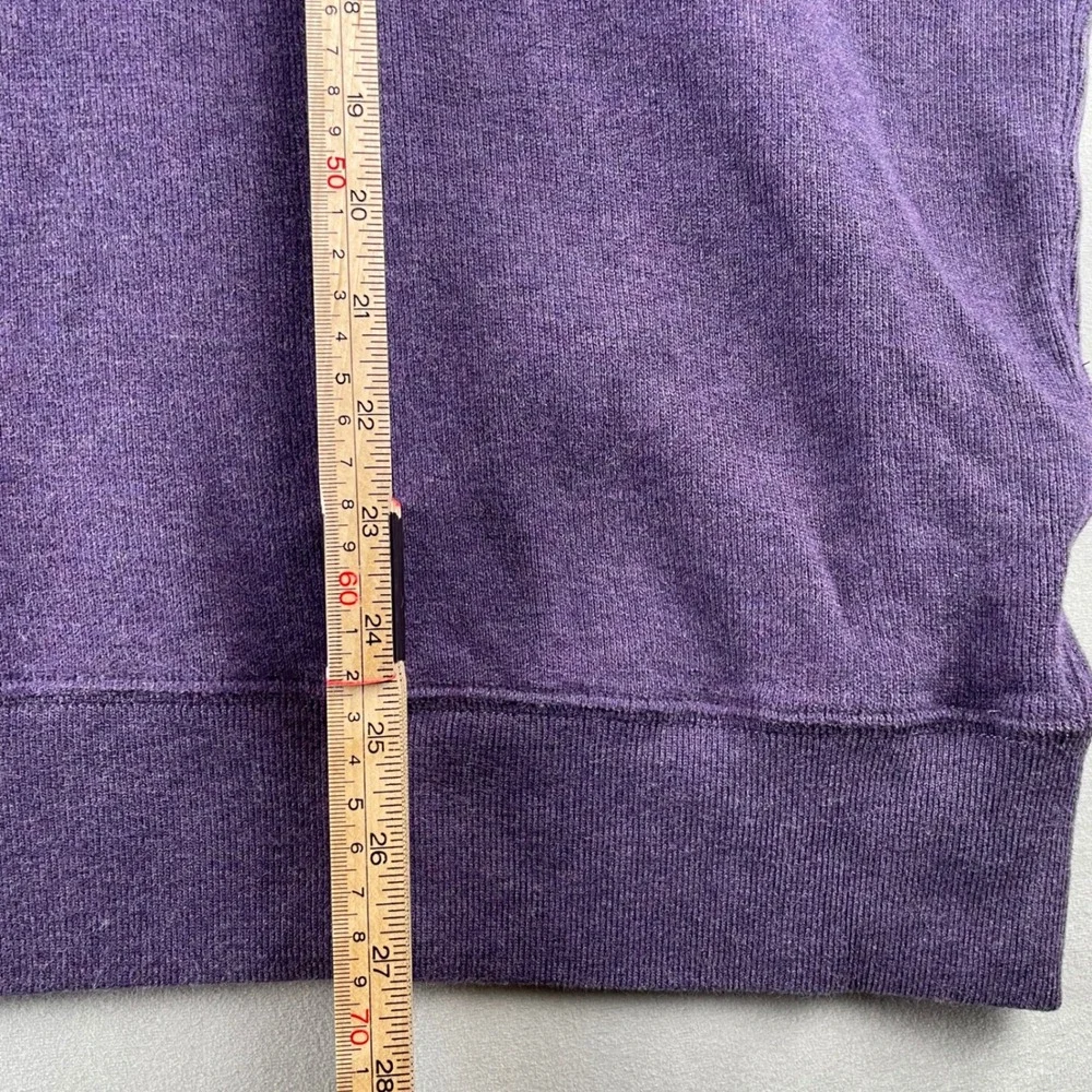 VTG Polo Ralph Lauren Sweatshirt Men XXLT Purple Green Shawl Collar Pullover Y2K